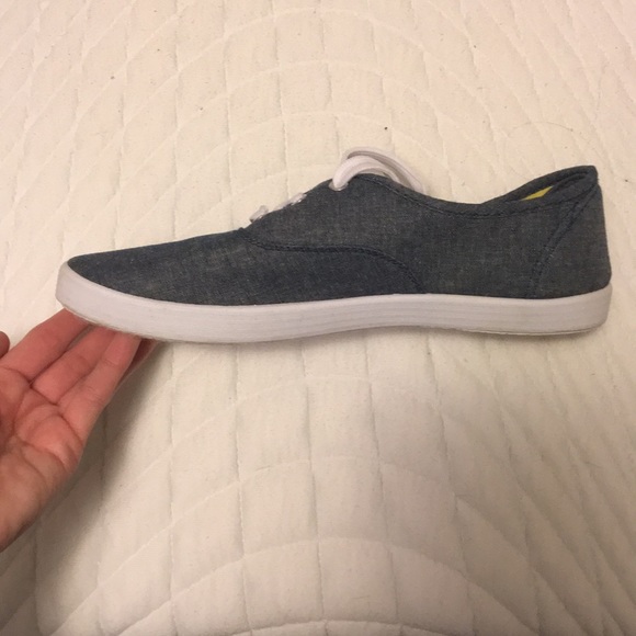 Blue and White Sneakers - Picture 2 of 4